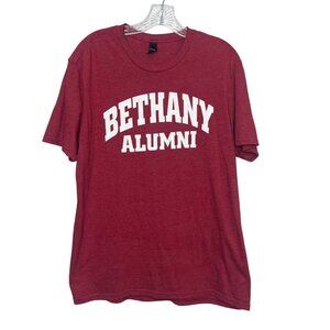 Bethany Alumni TShirt Large Red District Soft Comfortable Short Sleeves